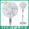 16 Inches two normal round pin plug Stand Fan With aluminum Motor Made in Zhongshan City